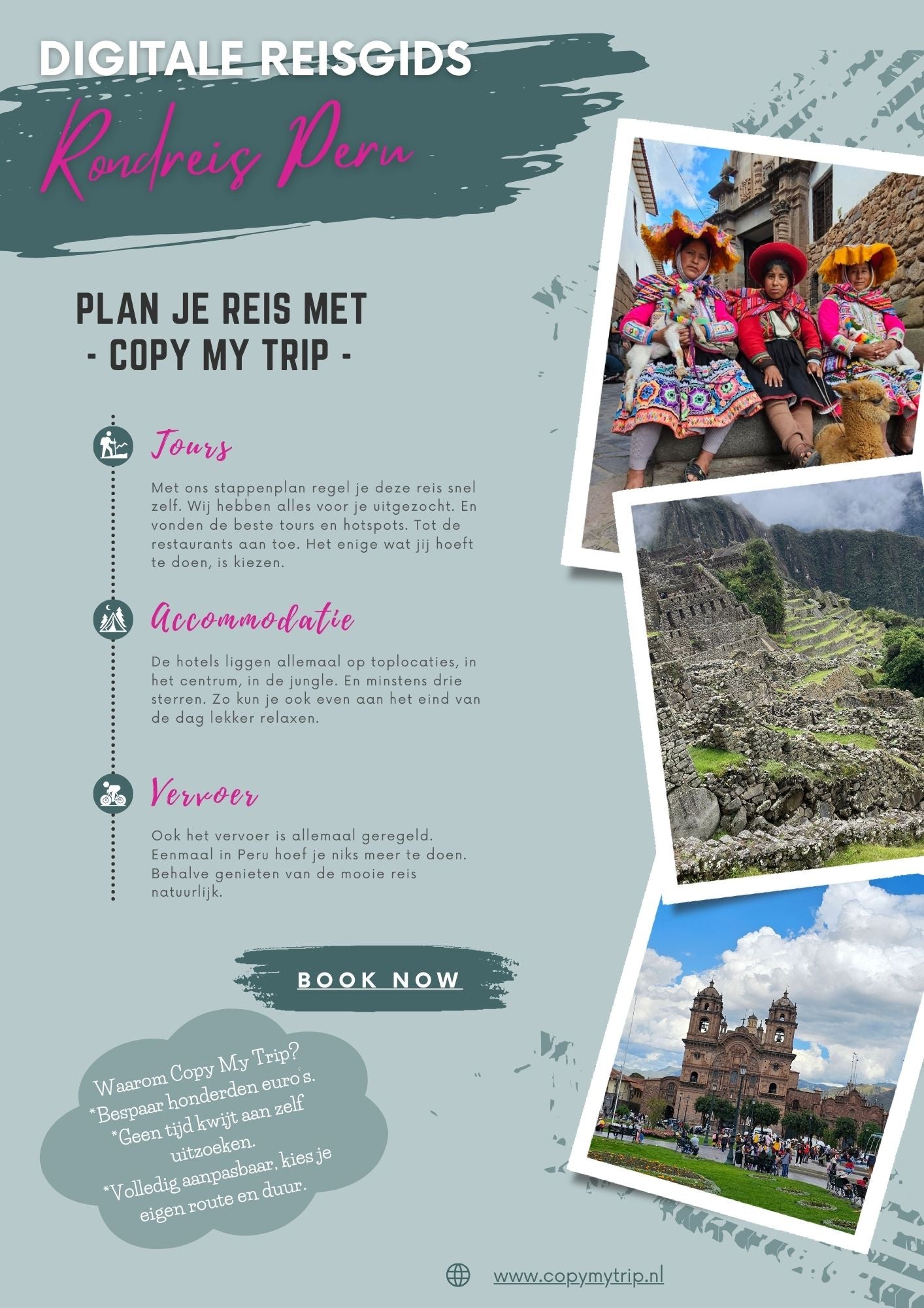 Peru – complete rondreis met richtprijzen | Machu Picchu, Amazone & Woestijnoase | Digitaal stappenplan
